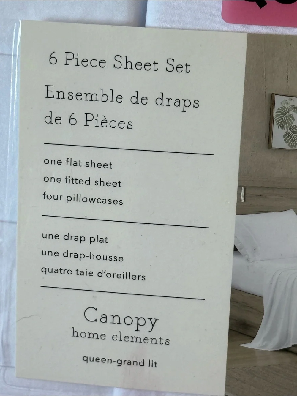 Queen sheet set - Picture 3 of 7